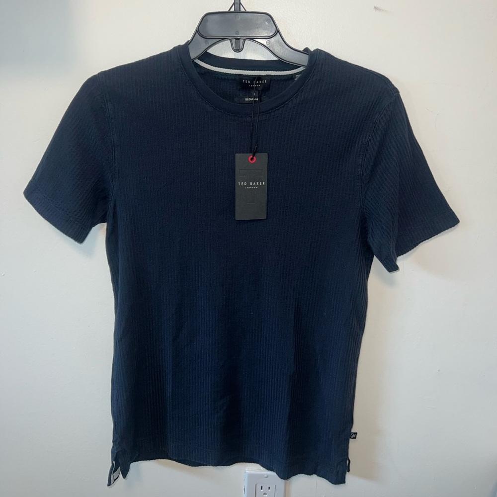 Men’s Navy Blue Ted Baker T-shirt with tags worn once  (Size 1)